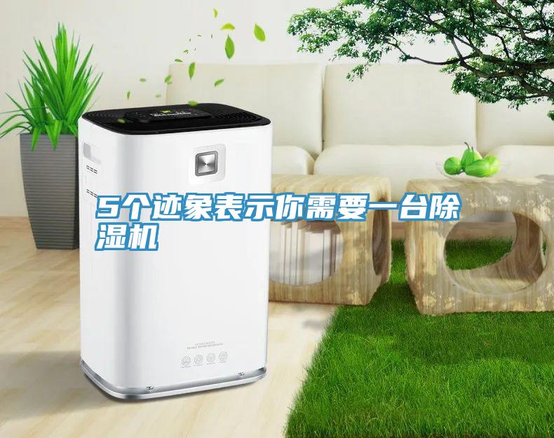 5個(gè)跡象表示你需要一臺除濕機(jī)