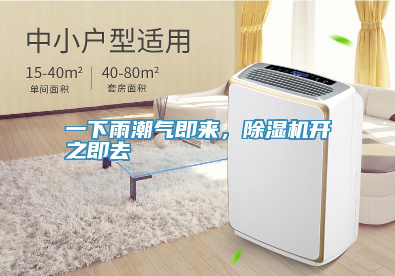 一下雨潮氣即來(lái)，除濕機(jī)開(kāi)之即去