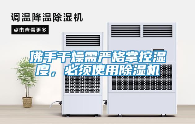 佛手干燥需嚴(yán)格掌控濕度，必須使用除濕機