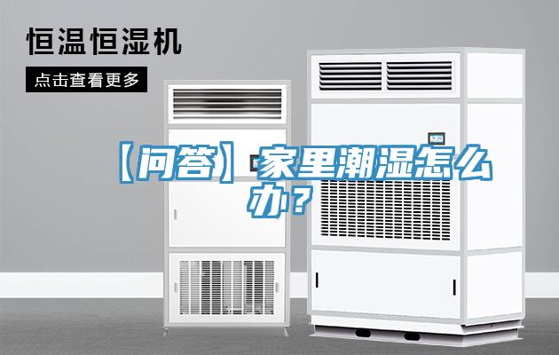 【問答】家里潮濕怎么辦？