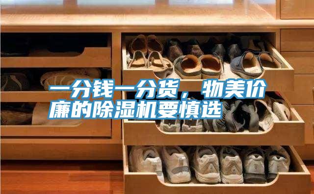 一分錢一分貨，物美價(jià)廉的除濕機(jī)要慎選