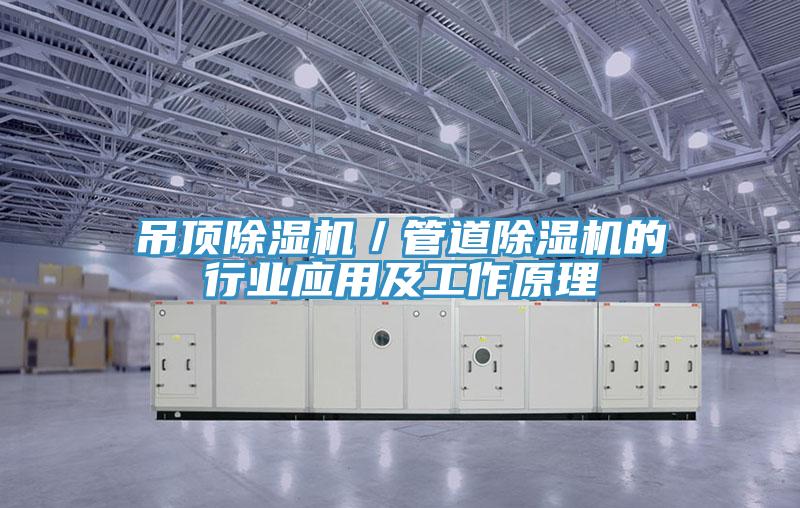 吊頂除濕機／管道除濕機的行業(yè)應用及工作原理
