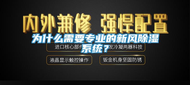 為什么需要專業(yè)的新風除濕系統(tǒng)？