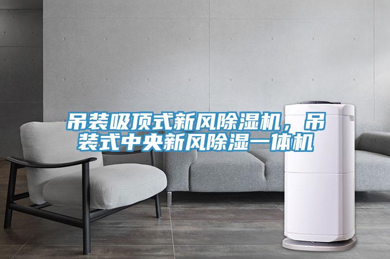 吊裝吸頂式新風(fēng)除濕機(jī)，吊裝式中央新風(fēng)除濕一體機(jī)