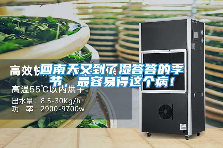 回南天又到了濕答答的季節(jié)，最容易得這個(gè)病！