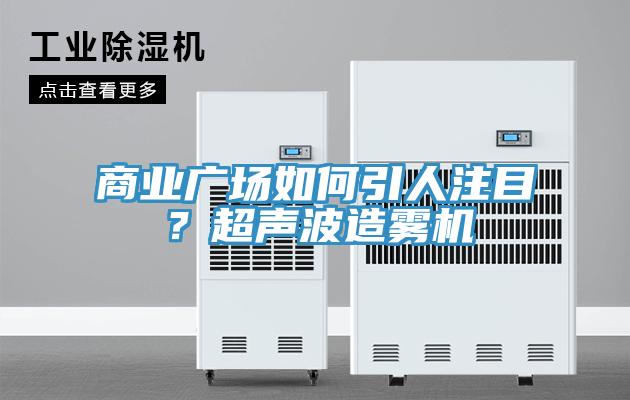 商業(yè)廣場(chǎng)如何引人注目？超聲波造霧機(jī)