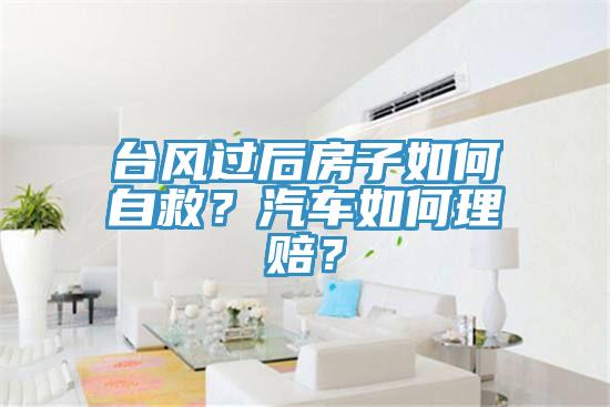 臺風(fēng)過后房子如何自救？汽車如何理賠？