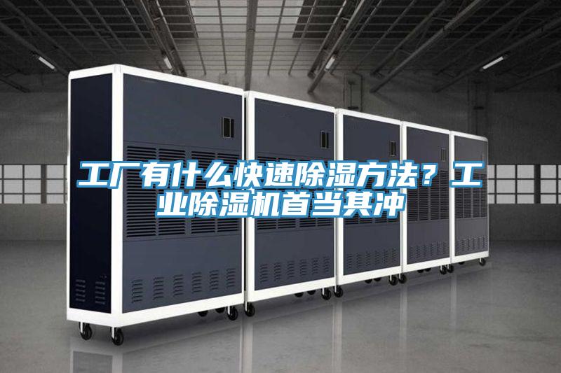 工廠有什么快速除濕方法？工業(yè)除濕機首當其沖