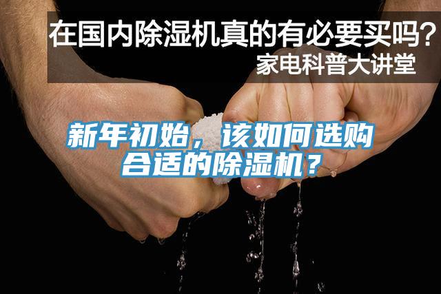 新年初始，該如何選購合適的除濕機？
