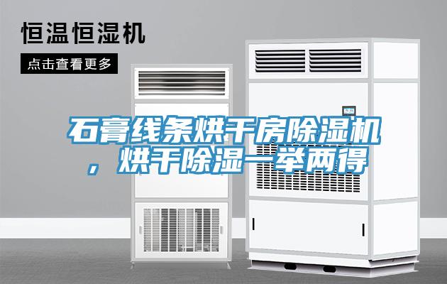 石膏線條烘干房除濕機(jī)，烘干除濕一舉兩得