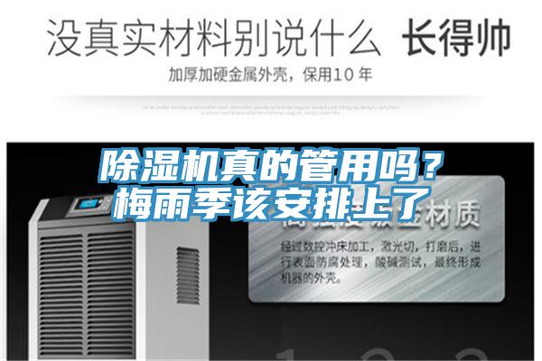除濕機真的管用嗎？梅雨季該安排上了