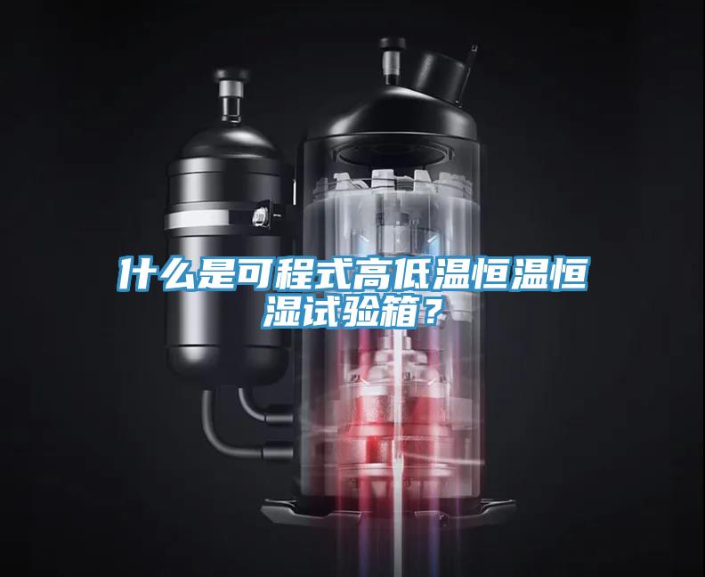 什么是可程式高低溫恒溫恒濕試驗箱？