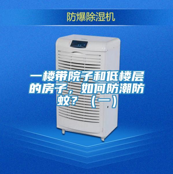 一樓帶院子和低樓層的房子，如何防潮防蚊？（一）