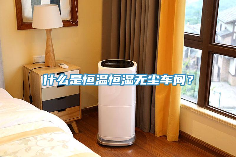 什么是恒溫恒濕無塵車間？