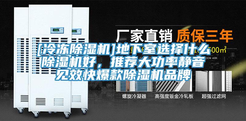[冷凍除濕機(jī)]地下室選擇什么除濕機(jī)好，推薦大功率靜音見效快爆款除濕機(jī)品牌