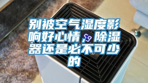 別被空氣濕度影響好心情，除濕器還是必不可少的