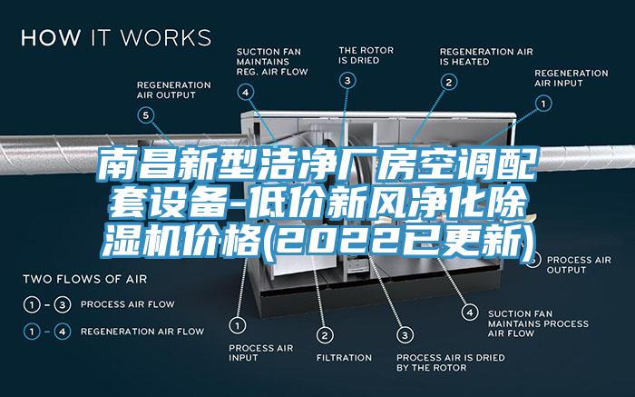 南昌新型潔凈廠房空調(diào)配套設(shè)備-低價新風(fēng)凈化除濕機價格(2022已更新)