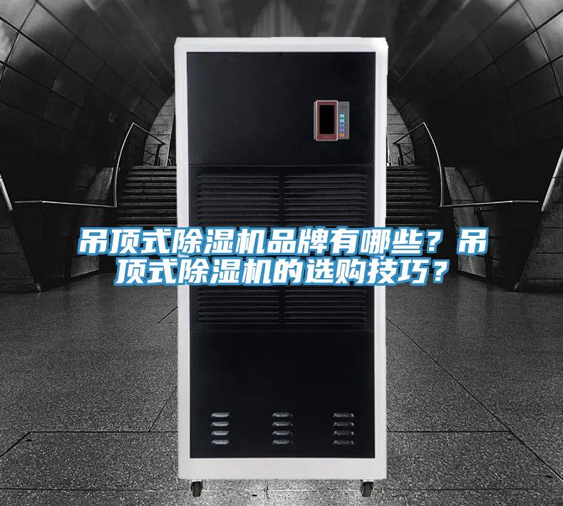 吊頂式除濕機品牌有哪些？吊頂式除濕機的選購技巧？