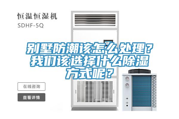 別墅防潮該怎么處理？我們該選擇什么除濕方式呢？