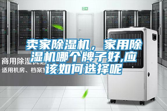 賣家除濕機(jī)，家用除濕機(jī)哪個牌子好,應(yīng)該如何選擇呢