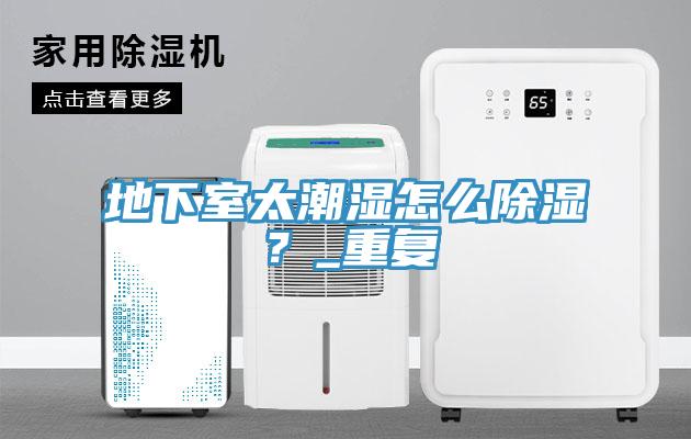 地下室太潮濕怎么除濕？_重復(fù)