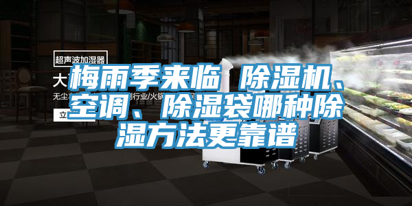 梅雨季來臨 除濕機、空調(diào)、除濕袋哪種除濕方法更靠譜