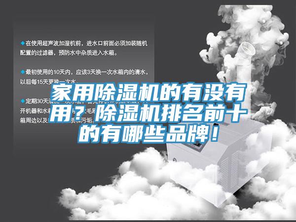 家用除濕機的有沒有用？除濕機排名前十的有哪些品牌！