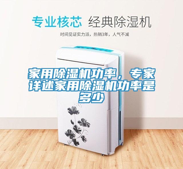 家用除濕機(jī)功率，專家詳述家用除濕機(jī)功率是多少
