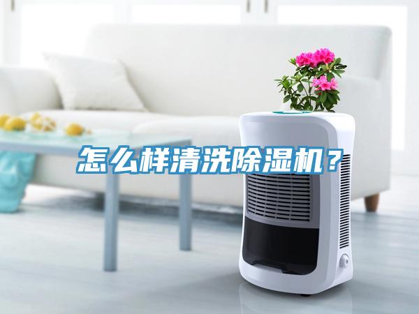 怎么樣清洗除濕機(jī)？