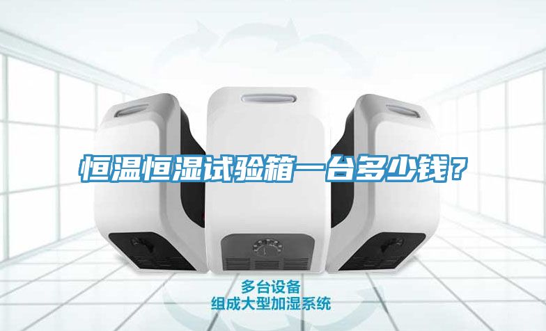 恒溫恒濕試驗(yàn)箱一臺(tái)多少錢(qián)？