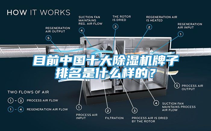 目前中國十大除濕機牌子排名是什么樣的？