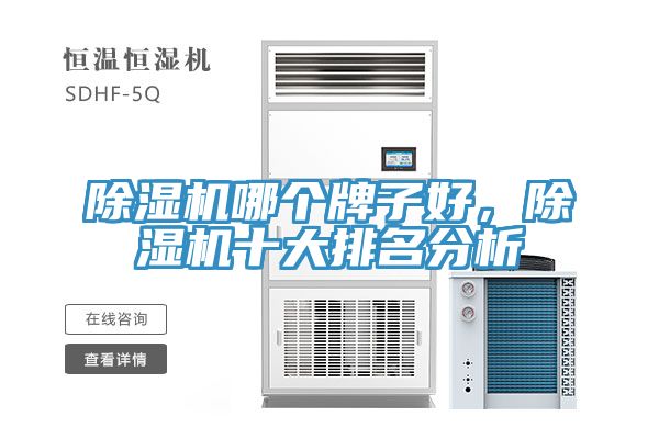 除濕機(jī)哪個(gè)牌子好，除濕機(jī)十大排名分析