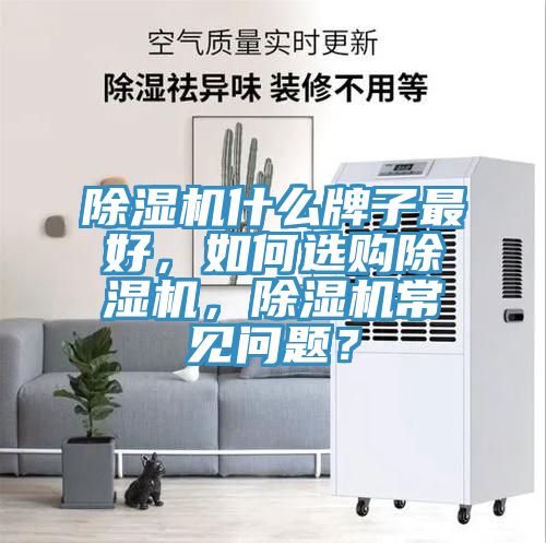 除濕機(jī)什么牌子最好，如何選購(gòu)除濕機(jī)，除濕機(jī)常見問(wèn)題？