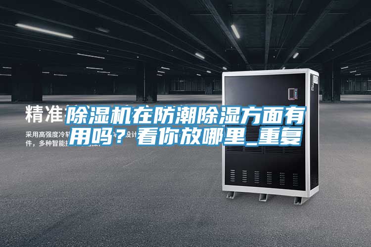除濕機(jī)在防潮除濕方面有用嗎？看你放哪里_重復(fù)