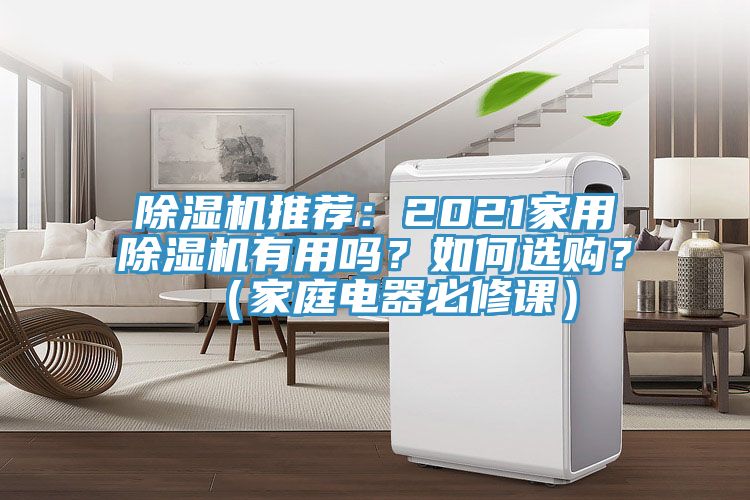 除濕機(jī)推薦：2021家用除濕機(jī)有用嗎？如何選購(gòu)？（家庭電器必修課）