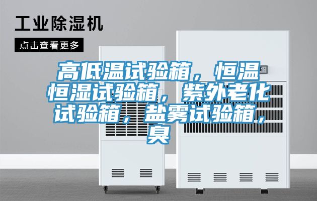 高低溫試驗箱，恒溫恒濕試驗箱，紫外老化試驗箱，鹽霧試驗箱，臭