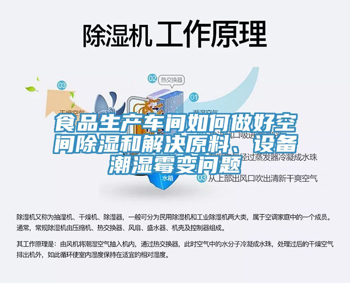 食品生產(chǎn)車間如何做好空間除濕和解決原料、設(shè)備潮濕霉變問題