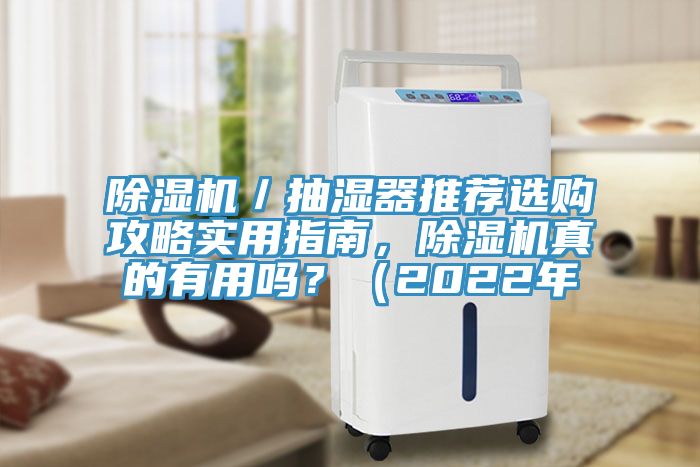 除濕機／抽濕器推薦選購攻略實用指南，除濕機真的有用嗎？（2022年