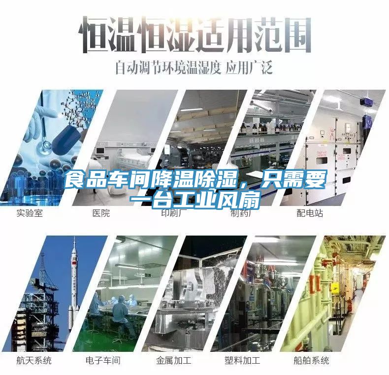 食品車間降溫除濕，只需要一臺工業(yè)風(fēng)扇