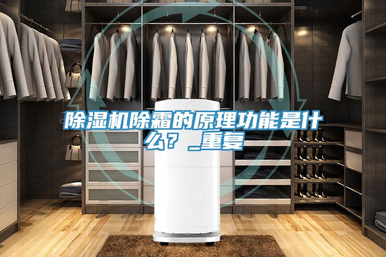 除濕機(jī)除霜的原理功能是什么？_重復(fù)