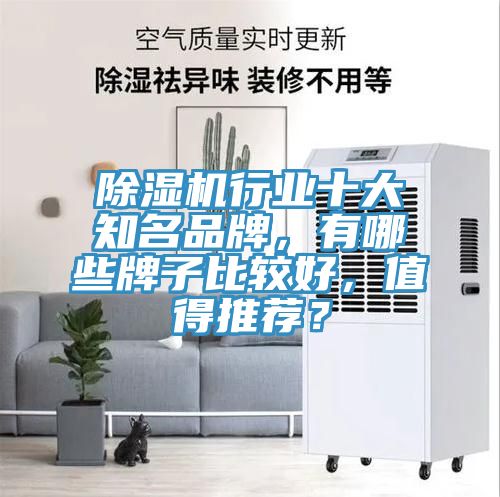 除濕機(jī)行業(yè)十大知名品牌，有哪些牌子比較好，值得推薦？