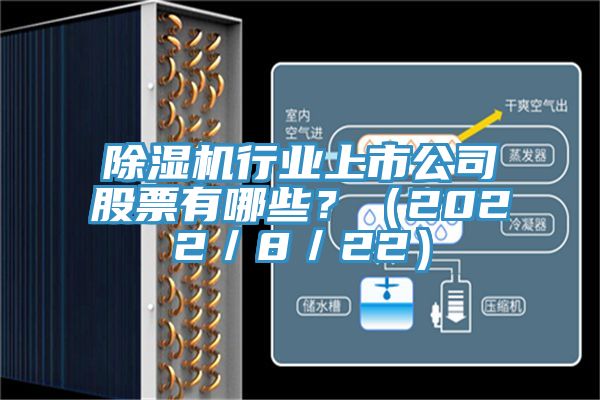 除濕機(jī)行業(yè)上市公司股票有哪些？（2022／8／22）
