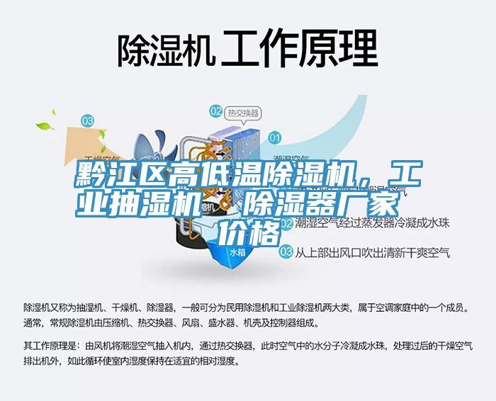黔江區(qū)高低溫除濕機(jī)，工業(yè)抽濕機(jī)  除濕器廠家 價格