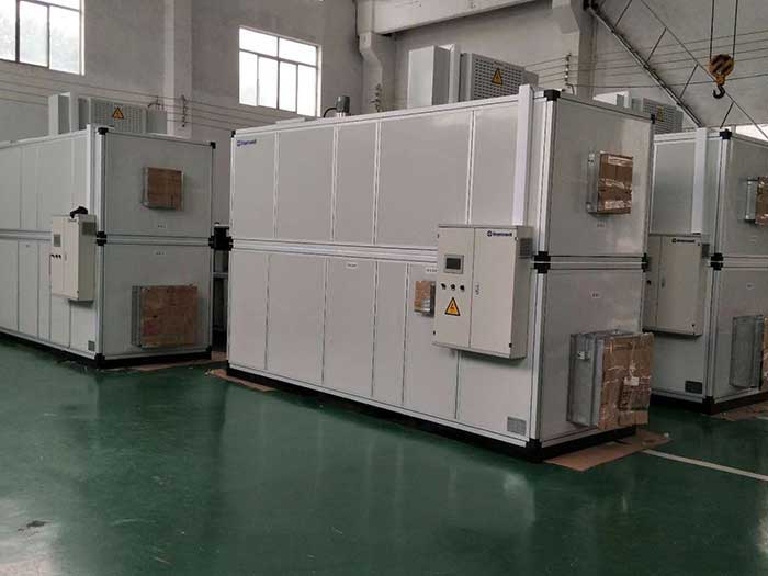 濟南銘威化工鋰電池鈷酸鋰零下40℃露點，三臺全新風(fēng)轉(zhuǎn)輪除濕機組